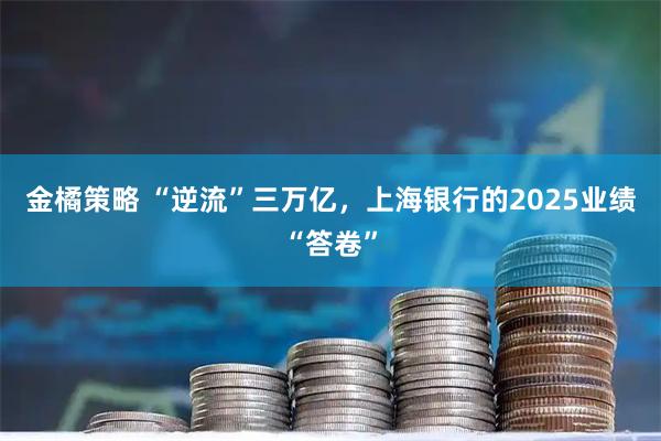 金橘策略 “逆流”三万亿,上海银行的2025业绩“答卷”